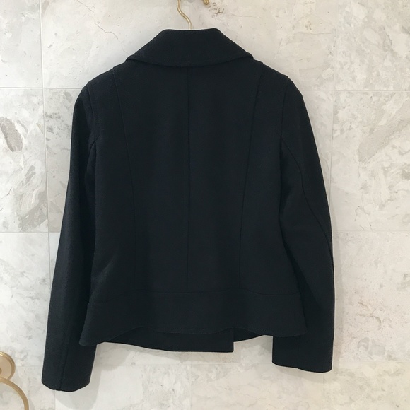 MICHAEL Michael Kors Black Pea Coat - Picture 2 of 7